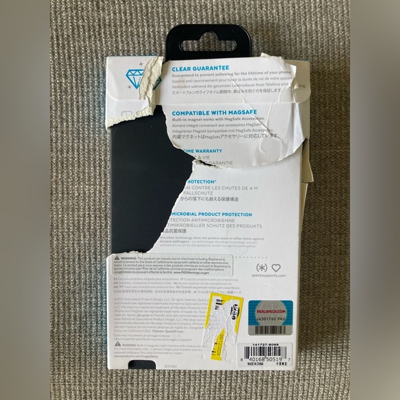 Speck Apple iPhone 13 Pro Presidio Perfect Clear Case with MagSafe - Picture 2 of 2